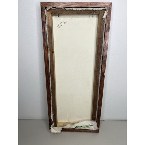 Edy Mirtyl Haitian Folk Artist Original Painting Village Harvesting Scene - Picture 5 of 11